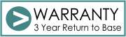 3 year Warranty Return to Base