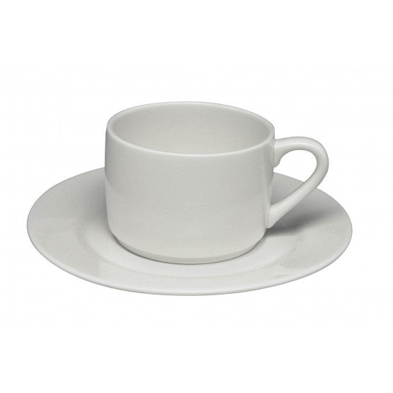 Glacier Stacking Cup Saucer2. FG TCS 024. FG TSS 155