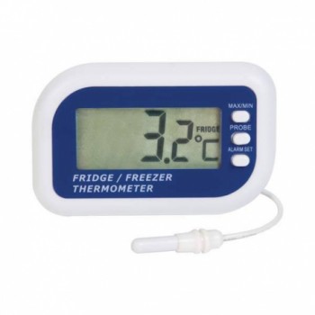 fridge or freezer thermometer with internal sensor max min function